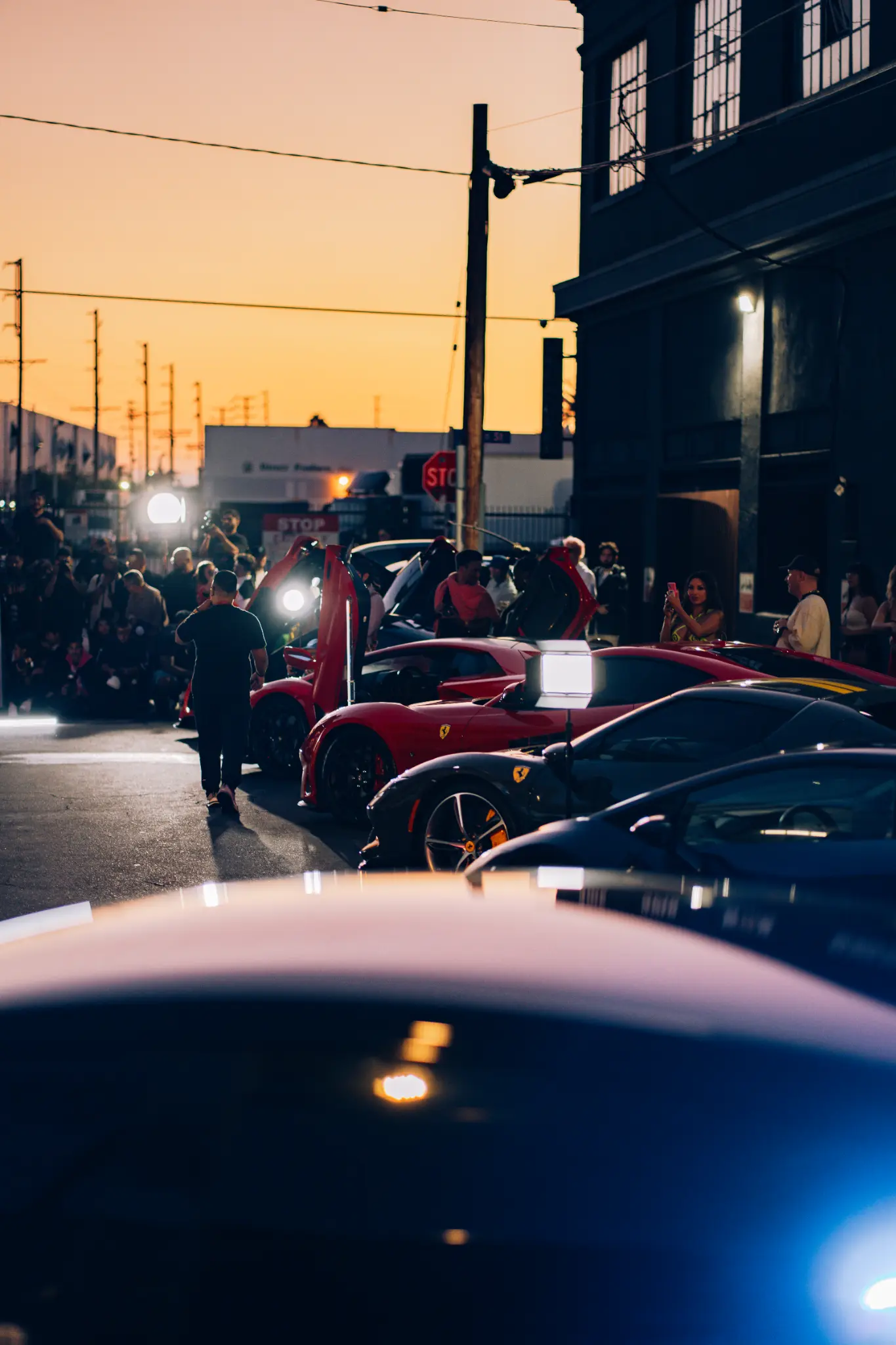 Ferrari Sunset Meet